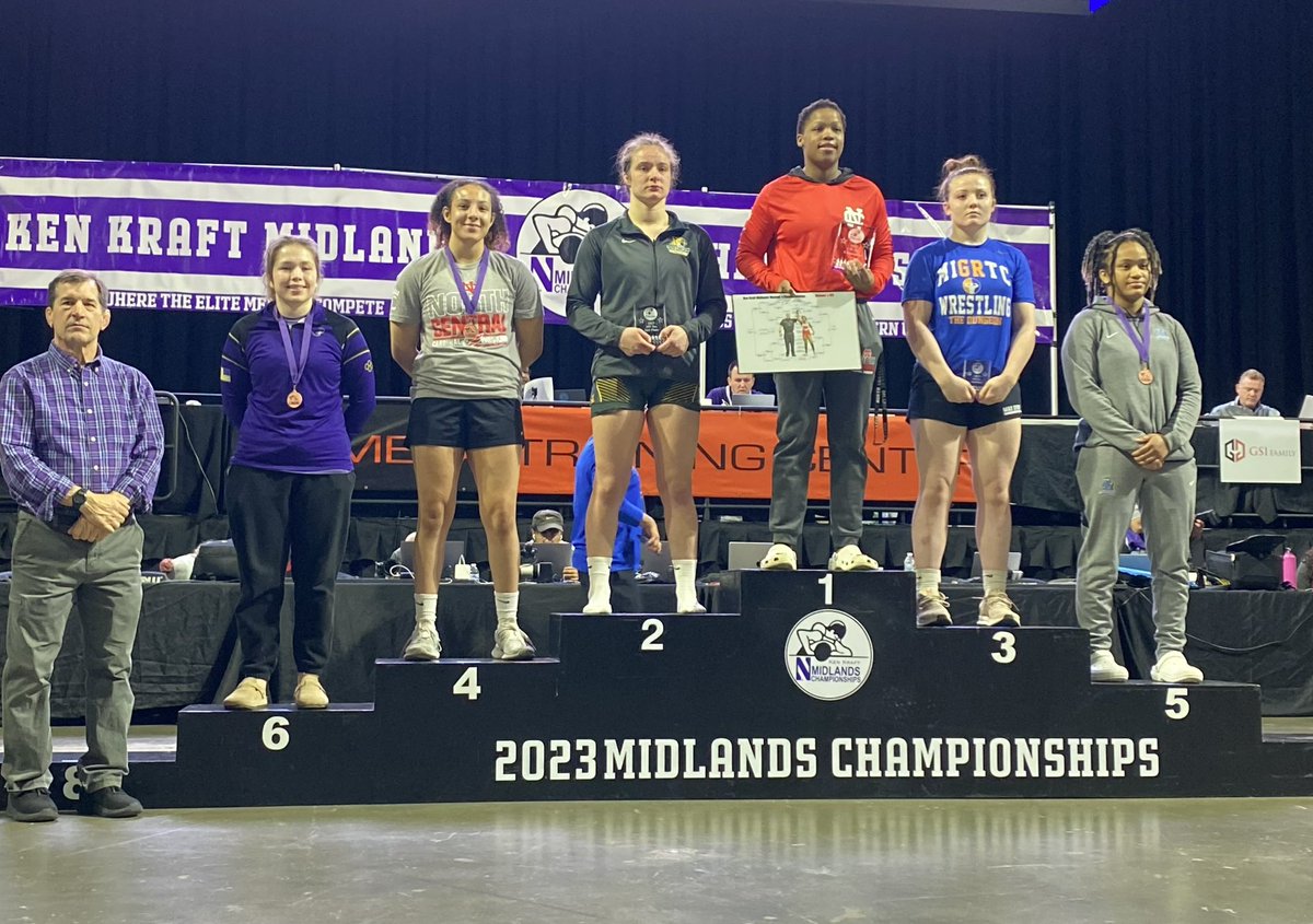 Former <a href="/PCWRESTLE/">Platte Co. Wrestling</a> <a href="/PCHSTrack_Field/">PCTF</a> star <a href="/bertram_sarina/">SarinaBertram</a> placed 4th at Midlands this weekend! So proud of this young woman! #oapaap #piratestrong 🏴‍☠️ 💪
