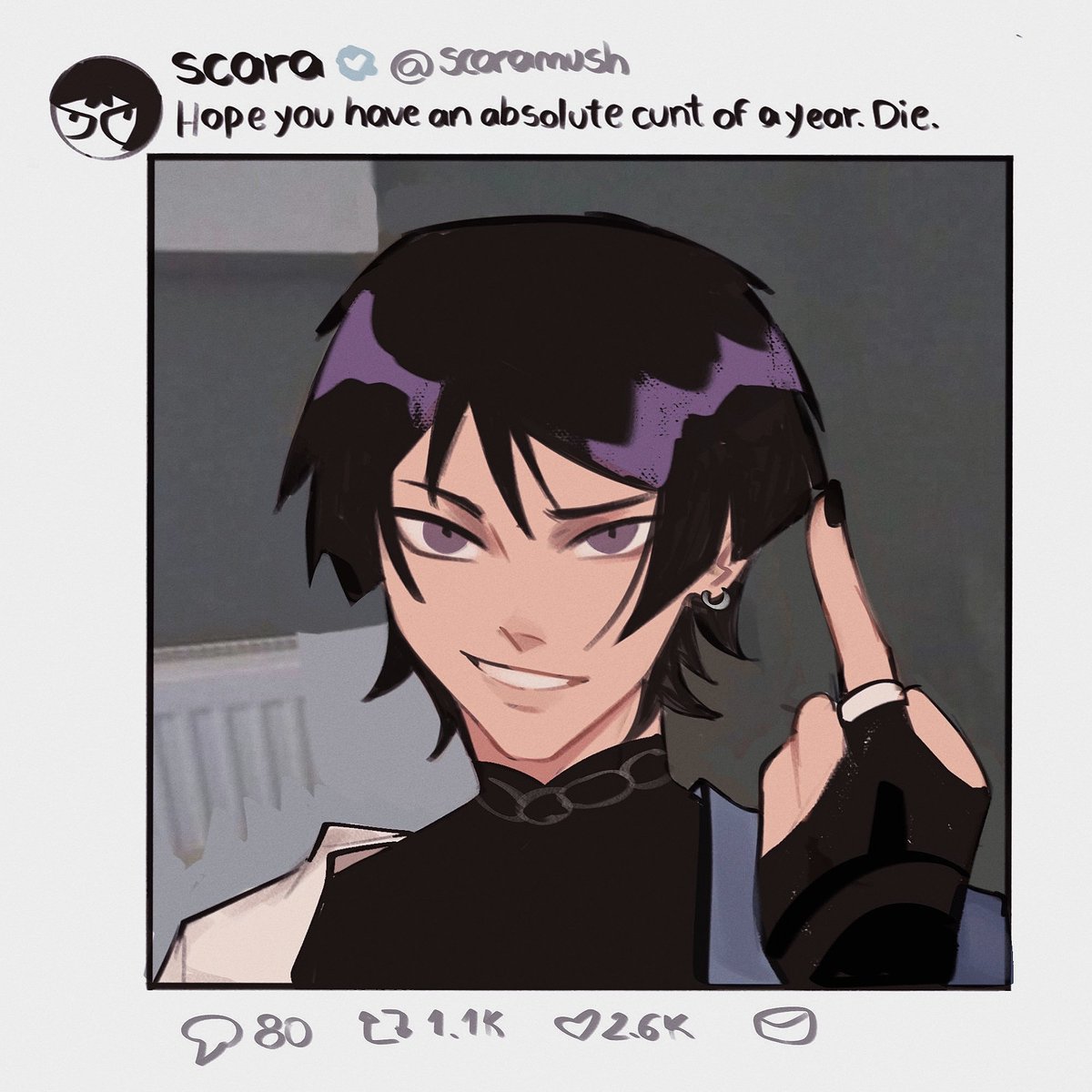 Scara wishes everyone a Happy New Year <3