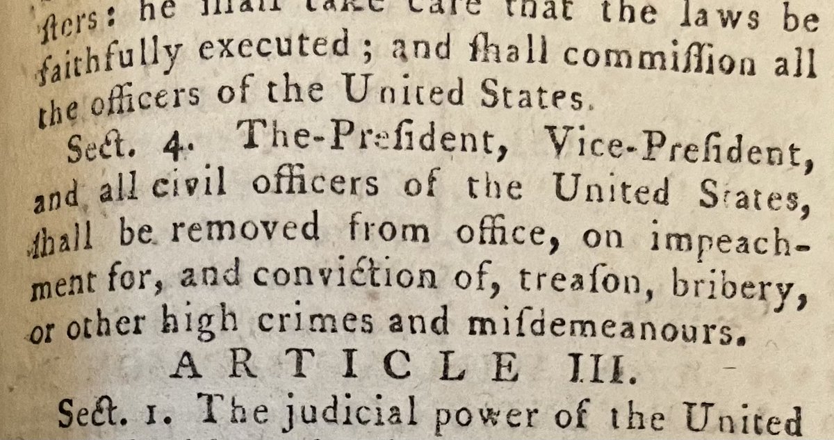 PickleVermont's tweet photo. 1787 Gentleman’s Magazine has the first British printing of the Constitution. I always love seeing it but one wee section seems all alight right now, pulsing with life, vibrant and necessary. https://t.co/LAbHpnhI20