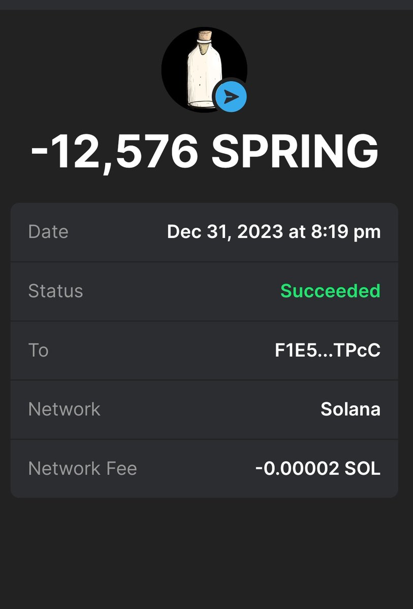 Spring Solana | Official tweet media