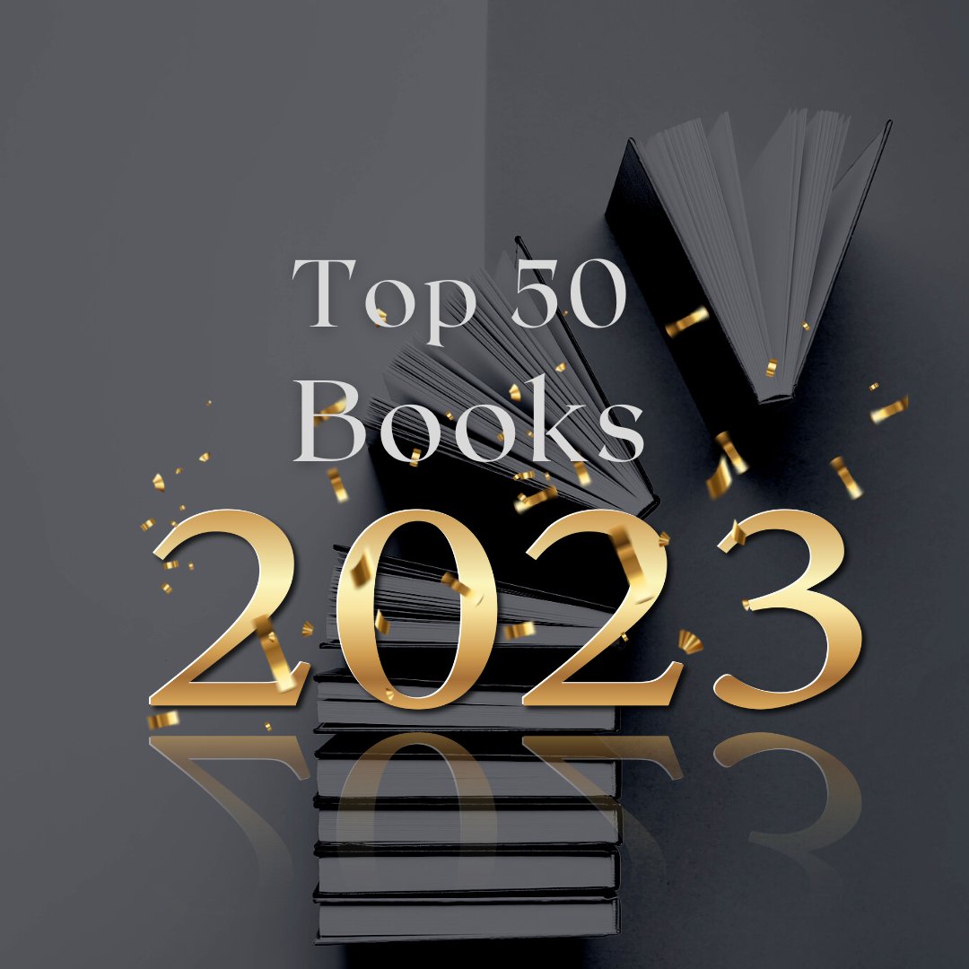 My Top #JDCMustReadBooks 50 Books of 2023! bit.ly/2023BooksJDC What a year of reading! With 358 books read, it was difficult to pick only 50! Thanks to all the authors, publishers, narrators, and @NetGalley for keeping booklovers entertained all year long.