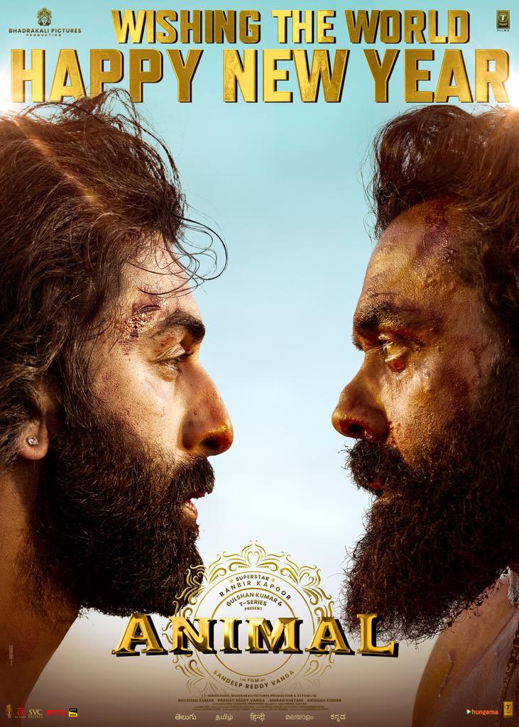 Bhadrakali Pictures (@vangapictures) on Twitter photo Once again, thank you, Indian audience worldwide, for your love, support, and for making our movie "Animal" a blockbuster. We wish you a very happy new year 2024. Enjoy👍. #RK <a href="/thedeol/">Bobby Deol</a> <a href="/iamRashmika/">Rashmika Mandanna</a> <a href="/tripti_dimri23/">Triptii Dimri</a> <a href="/imvangasandeep/">Sandeep Reddy Vanga</a> <a href="/AnilKapoor/">Anil Kapoor</a> <a href="/sureshsrajan/">Suresh Selvarajan</a> <a href="/supremesundar/">Supreme Sundar</a> <a href="/TSeries/">T-Series</a> Once again, thank you, Indian audience worldwide, for your love, support, and for making our movie "Animal" a blockbuster. We wish you a very happy new year 2024. Enjoy👍. #RK <a href="/thedeol/">Bobby Deol</a> <a href="/iamRashmika/">Rashmika Mandanna</a> <a href="/tripti_dimri23/">Triptii Dimri</a> <a href="/imvangasandeep/">Sandeep Reddy Vanga</a> <a href="/AnilKapoor/">Anil Kapoor</a> <a href="/sureshsrajan/">Suresh Selvarajan</a> <a href="/supremesundar/">Supreme Sundar</a> <a href="/TSeries/">T-Series</a>
