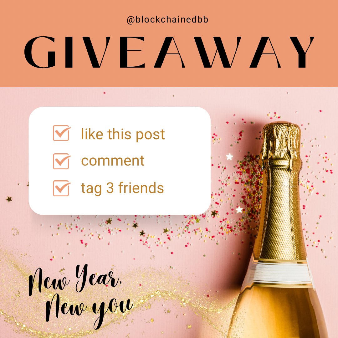 $300 Newyear Giveway to 3 followers 

To participate in this 

You need to be a follower 
You gotta repost 
You gotta tag 3 friends 
You need to follow me on Instagram (link in bio ) 

Results will be announced on Jan 10th