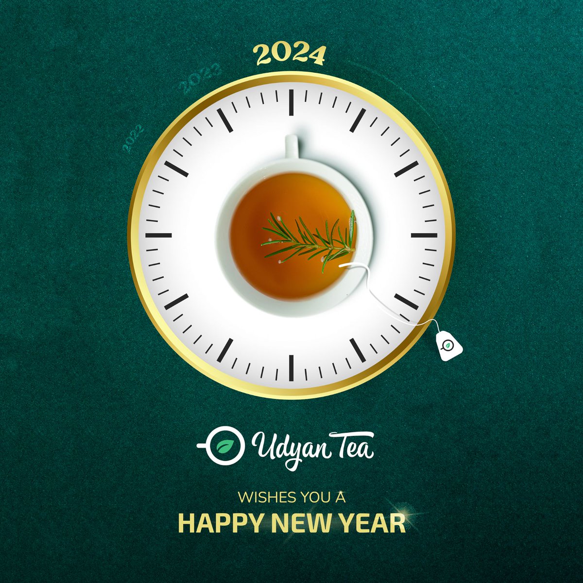 UdyanTea's tweet photo. 🌟 Steep into 2024 with Udyan Tea! 🍵✨ Wishing you a Happy New Year filled with flavorful moments, joy, and success. 🎉 May each cup be a celebration of new beginnings and exquisite blends. Here's to a year steeped in happiness! ☕🌈 #HappyNewYear #UdyanTea #SteepInto2024 https://t.co/EdAv5RbWmo