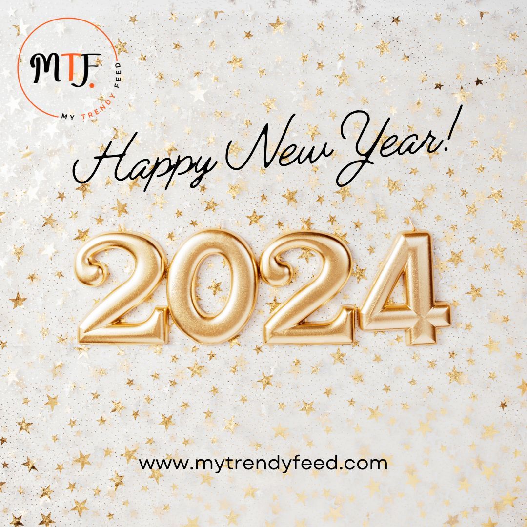 mytrendyfeeed's tweet photo. 🎉 Happy New Year 2024 from My Trendy Feed! Wishing you a year filled with trending topics, viral moments, and endless inspiration. Let's curate a feed of positivity, style, and innovation together! 📱✨ #HappyNewYear #MyTrendyFeed #2024Trends #ViralVibes #FeedGoals #Style2024 https://t.co/0mhQntqOQH
