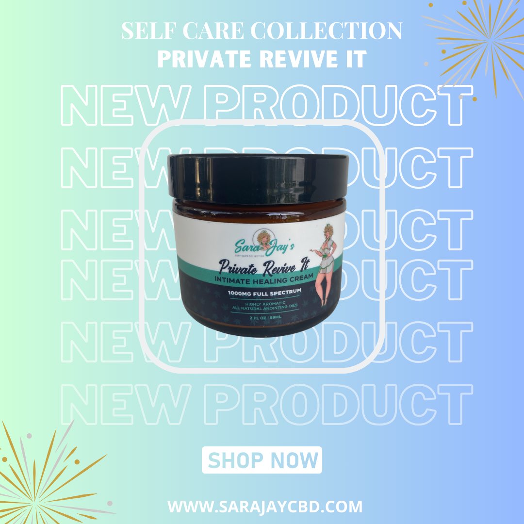 Happy NYE 🥳 Celebrating 2024 with a NEW product - ✨ Private Revive It ✨ Our new addition to the self care collection is a healing cream for your most intimate areas! #cbd #wellness #health #newprodcut #explore #fyp #intimate #healing #cream