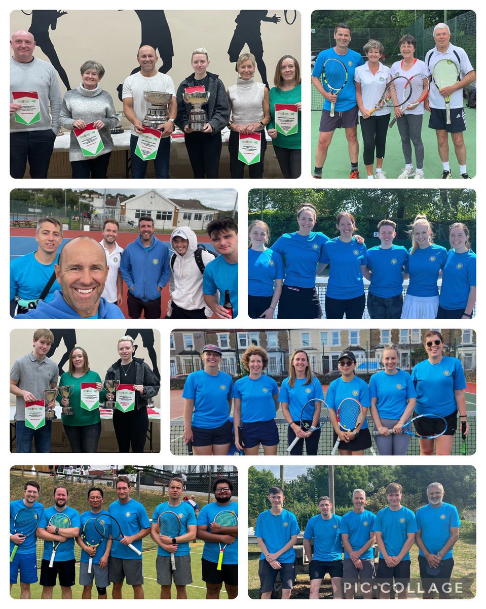 Thanks <a href="/tenniswales/">Tennis Wales</a> South and <a href="/LTACompetitions/">LTA Competitions</a> for Cups and Pendants for winning top divisions in: Men’s &amp; Ladies Summer Doubles, and Mens, Ladies &amp; Mixed Winter leagues. As well as many other teams winning their respective divisions. 
Happy New Year. 
Bring on 2024!