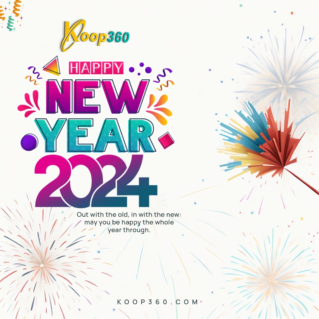KOOP360's tweet photo. Cheers to a brilliant New Year! π Let's make 2024 an adventure of innovation and success with KOOP360 by our side. πβ¨
#HappyNewYear #Welcome2024 #InnovateWithKOOP360 #2024Adventures #TechAhead #TechInnovation #Koop360 #Koopverse #KoopFarm #KoopAI #koopgames https://t.co/4HcxR8k6eP
