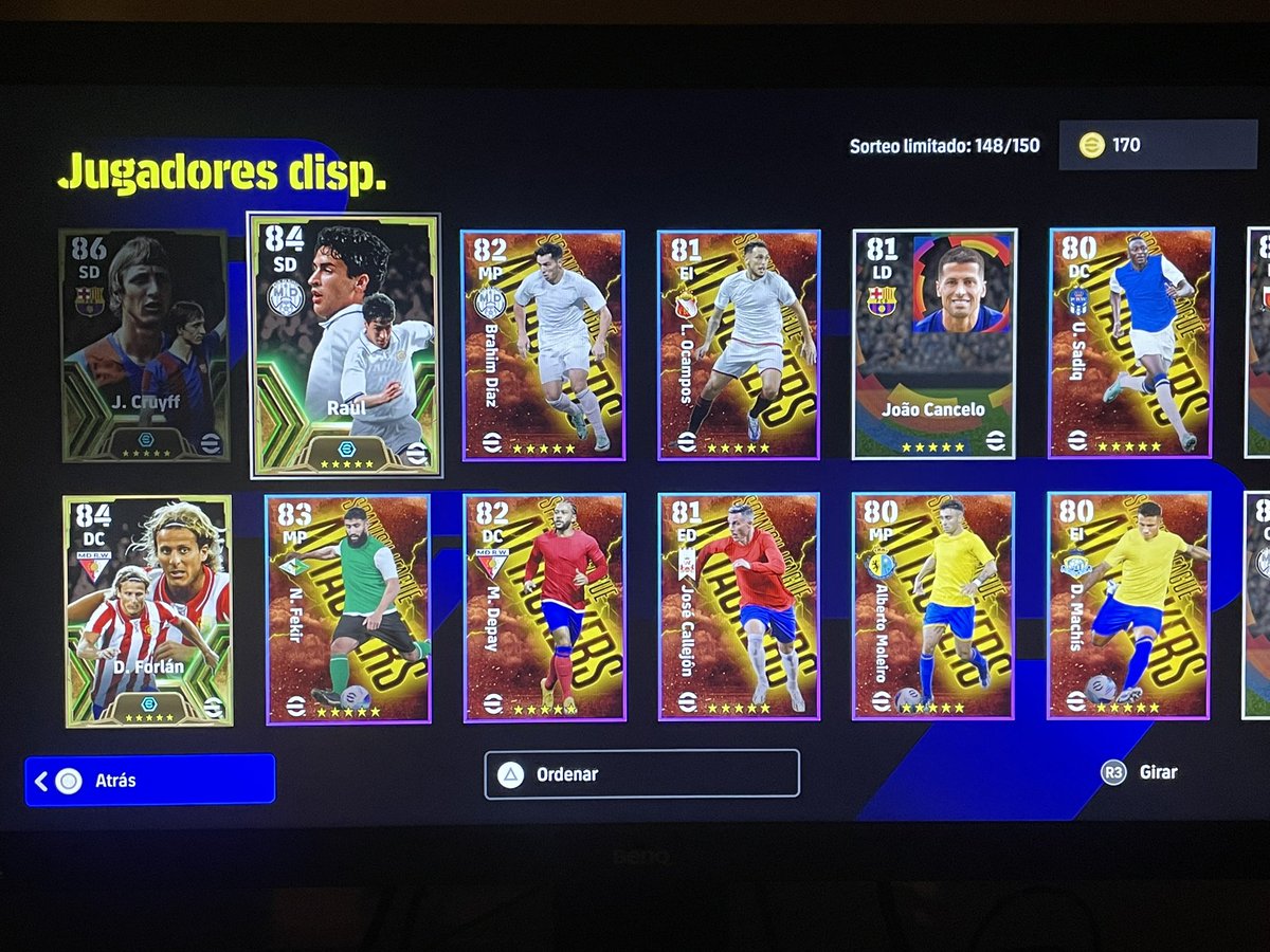 Tengo una suerte reiterada con esto que no me la creo ni yo…