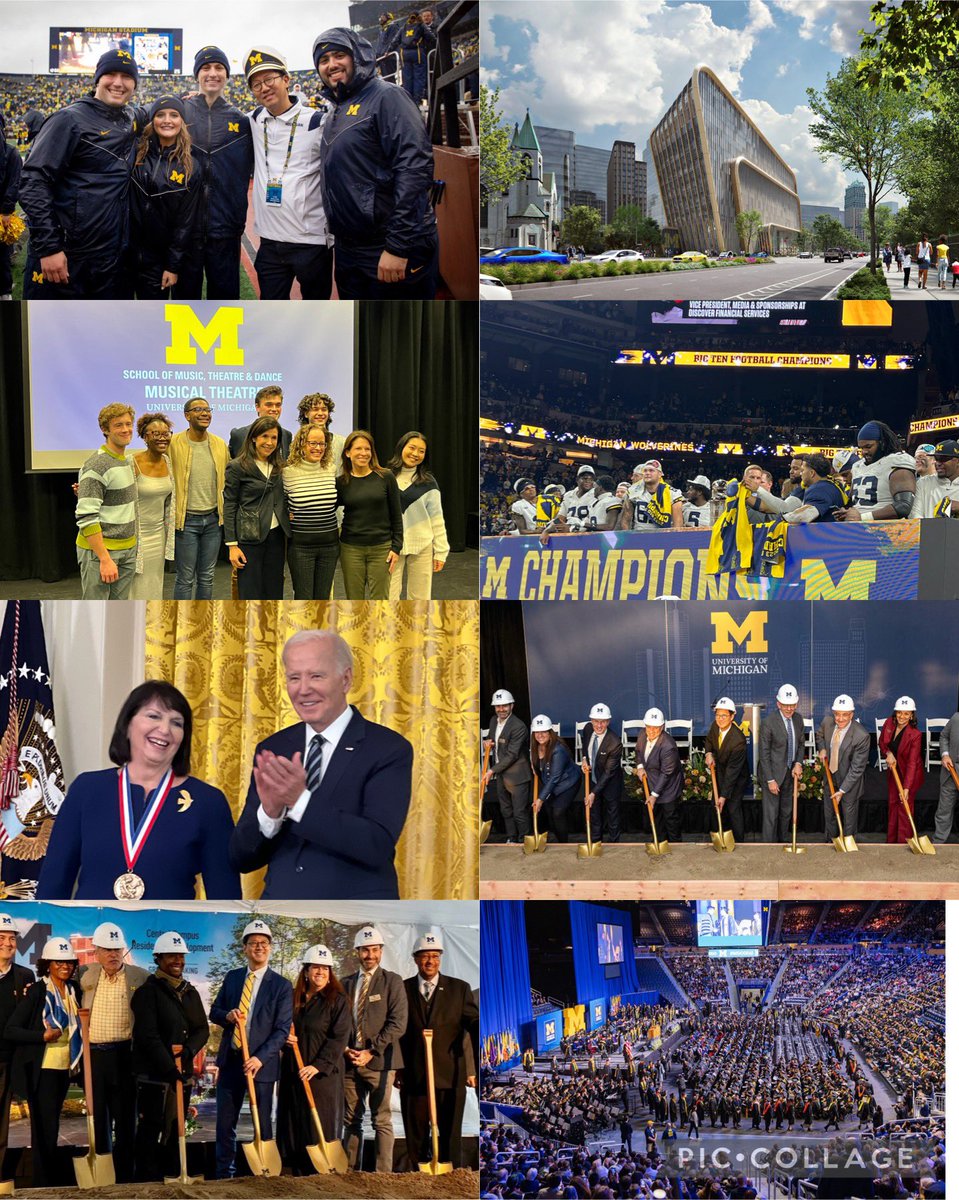 Someone asked me on the plane en route to the Rose Bowl the other day what some of the highlights of 2023 were for me.  I replied that there were just too many to mention but he insisted that I try and pick five.

So I came up with these:

•expanding our Go Blue guarantee