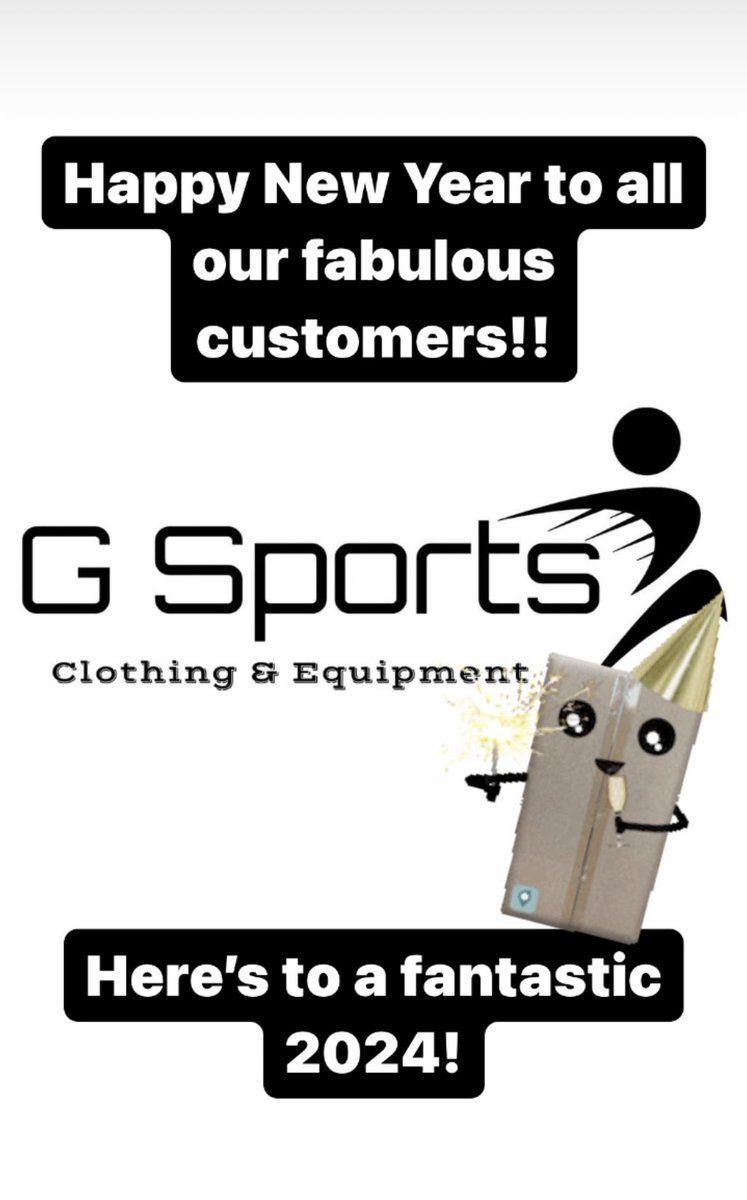 GSportsStore1's tweet image. Here’s to an exciting 2024! #GSports #SportsShop #IndependentSportsShop #Kildare #Newbridge Servicing Nationwide and Beyond!!