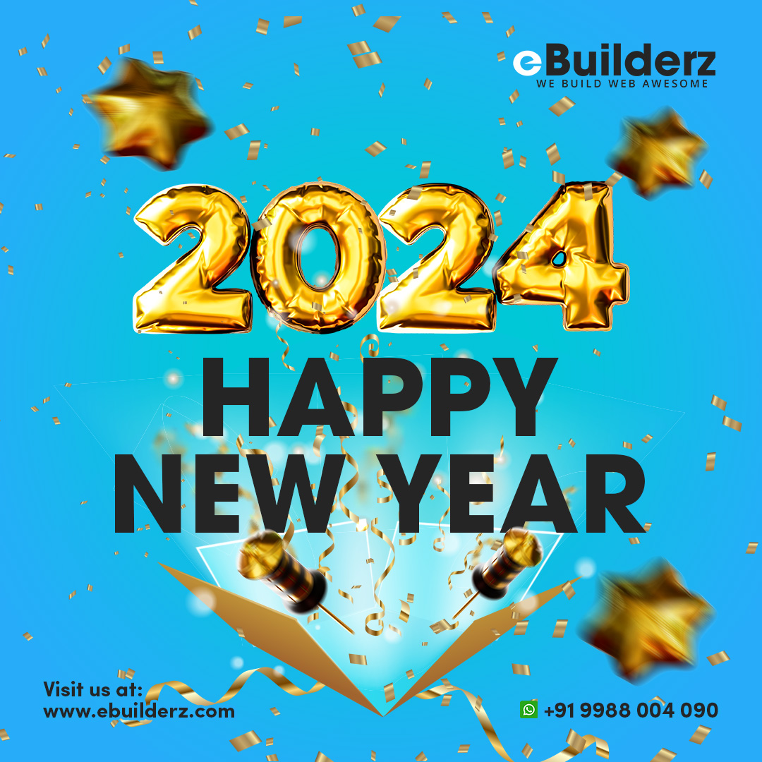 eBuilderz's tweet photo. Happy New Year! Let’s make 2024 a year of groundbreaking digital solutions and stunning web designs! 🚀

#eBuilderz2024 #HappyNewYear2024 #DigitalMarketingGoals #WebDevFuture #InnovateIn2024 https://t.co/oNLLTceKk7