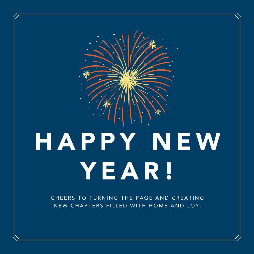As we bid farewell to a year of dreams, challenges, and growth, let's welcome a new year filled with hope, prosperity, and the pursuit of homeownership dreams.  Happy New Year from Academy Mortgage! 🥂🏡 #NewBeginnings #HomeownershipJourney