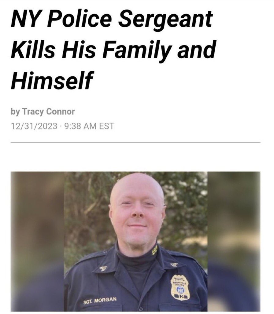 🚨 BLUE LIVES MATTER: New York Police Sergeant KILLED his entire family and himself what happened to the ALL LIVES MATTER movement? 

#BackTheBadge #BlackTheBlue #AllLivesMatter #BlueLivesMatter #BlackLivesMatter