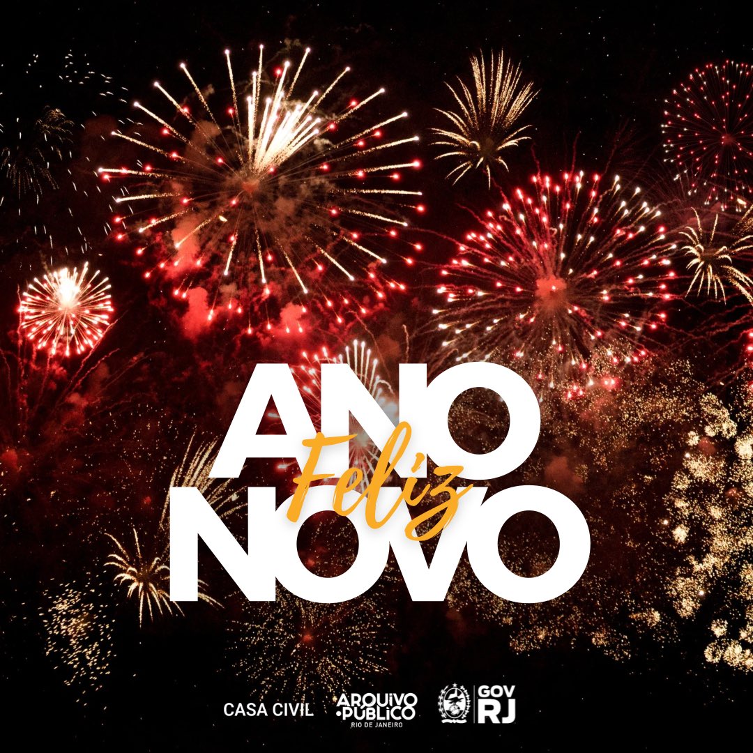 O Arquivo Público do Estado do Rio de Janeiro envia votos de um Feliz Ano Novo a toda população Fluminense! 

Que 2024 seja um ano repleto de grandes conquistas para todos!
.
.
.
Tags: #ArquivoPublicoRJ #GovRJ #Arquivovivo #FelizAnoNovo #2024