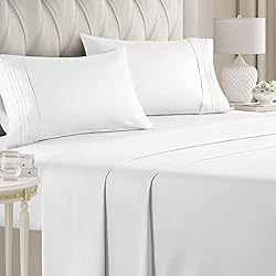 Queen Size 4 Piece Sheet Set - Comfy Breathable & Cooling Sheets

amzn.to/47iv6bF

#QueenSheets #BreathableSheets #CoolingSheets #HotelLuxurySheets #ComfySheets #DeepPocketSheets #EasyFitSheets #SoftSheets #WrinkleFreeSheets #WhiteSheets #OekoTexSheets