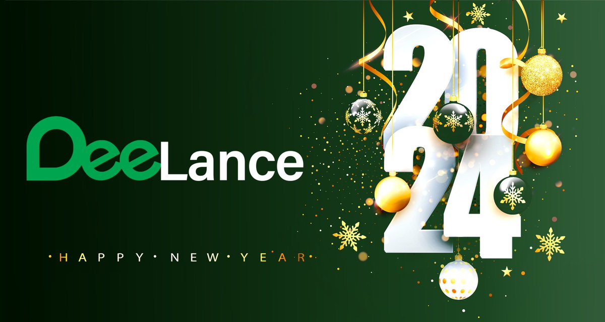 deelance_com's tweet photo. 🎉 Happy New Year from #Deelance Team! 

Wishing you a year of success and growth! 🙌

#HappyNewYear #DLANCE #Crypto #freelance #web3 https://t.co/rbrpNLL1j6