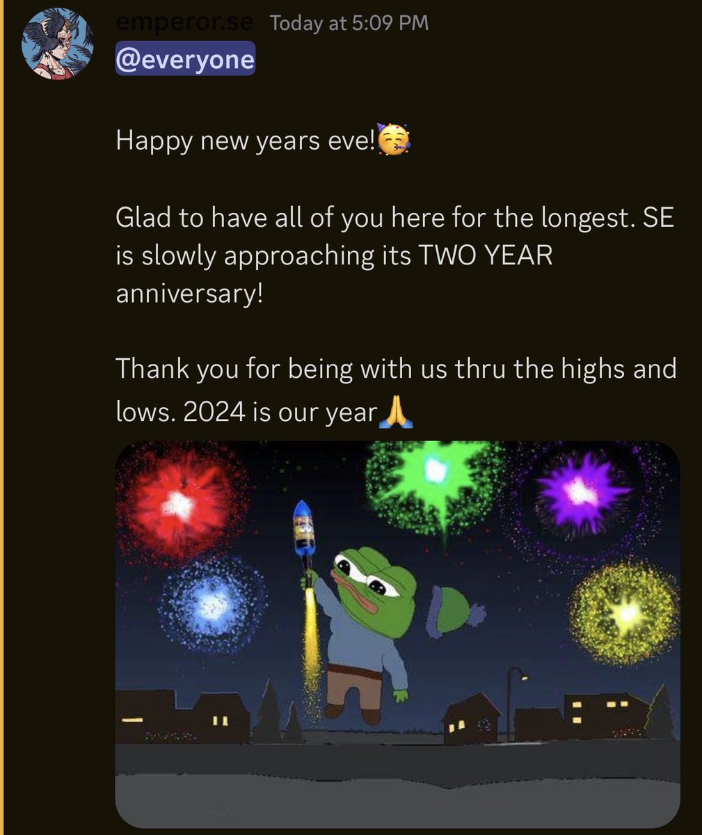 grateful🙏

most projects do not last over a month, we are approaching 2 years.