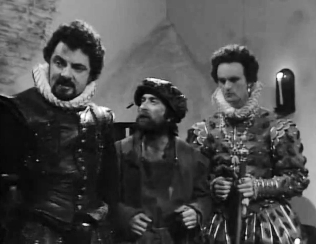 “Firstly, a total piss-up, involving beer throwing, broken furniture and wall-to-wall vomiting - to be held here - in Baldrick's bedroom!”
“Ah, thank you very much, My Lord!”
#Blackadder #NewYearsEve #NewYearsEveVibes #NewYearsEveParty #HappyNewYear