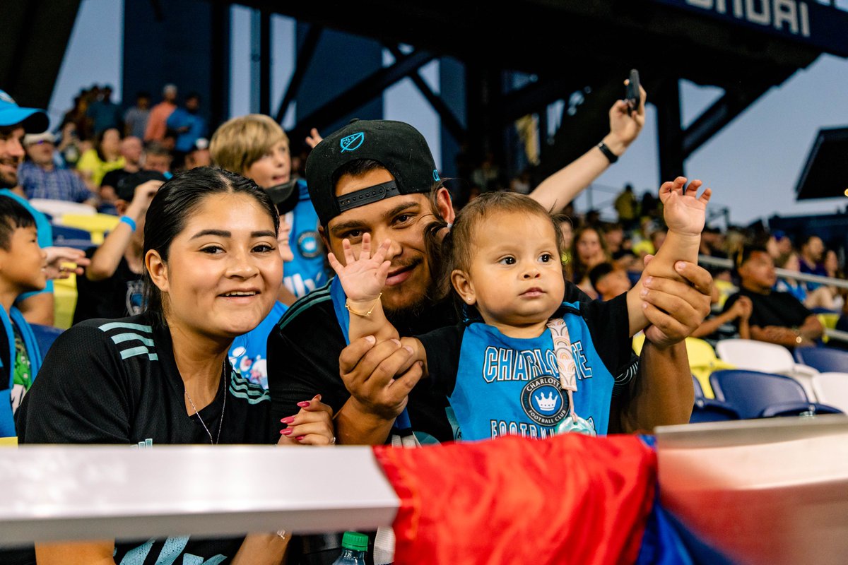 CharlotteFC's tweet photo. Where we go, you follow!

We love you for it 💙 https://t.co/HO8v5T7xkK