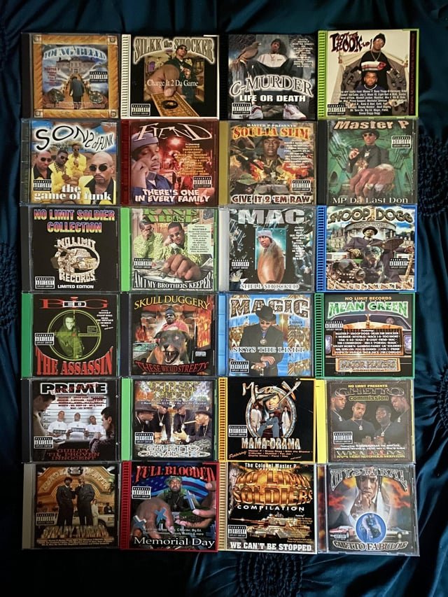 25 years ago in 1998, #NoLimit Records released 24 albums in a calendar year. 10 went platinum &amp; 11 went gold. That's 21 out of 24. This achievement never has &amp; never will be duplicated. Following 1998 Beats By The Pound &amp; over half of the best artists left the label. #RapHistory