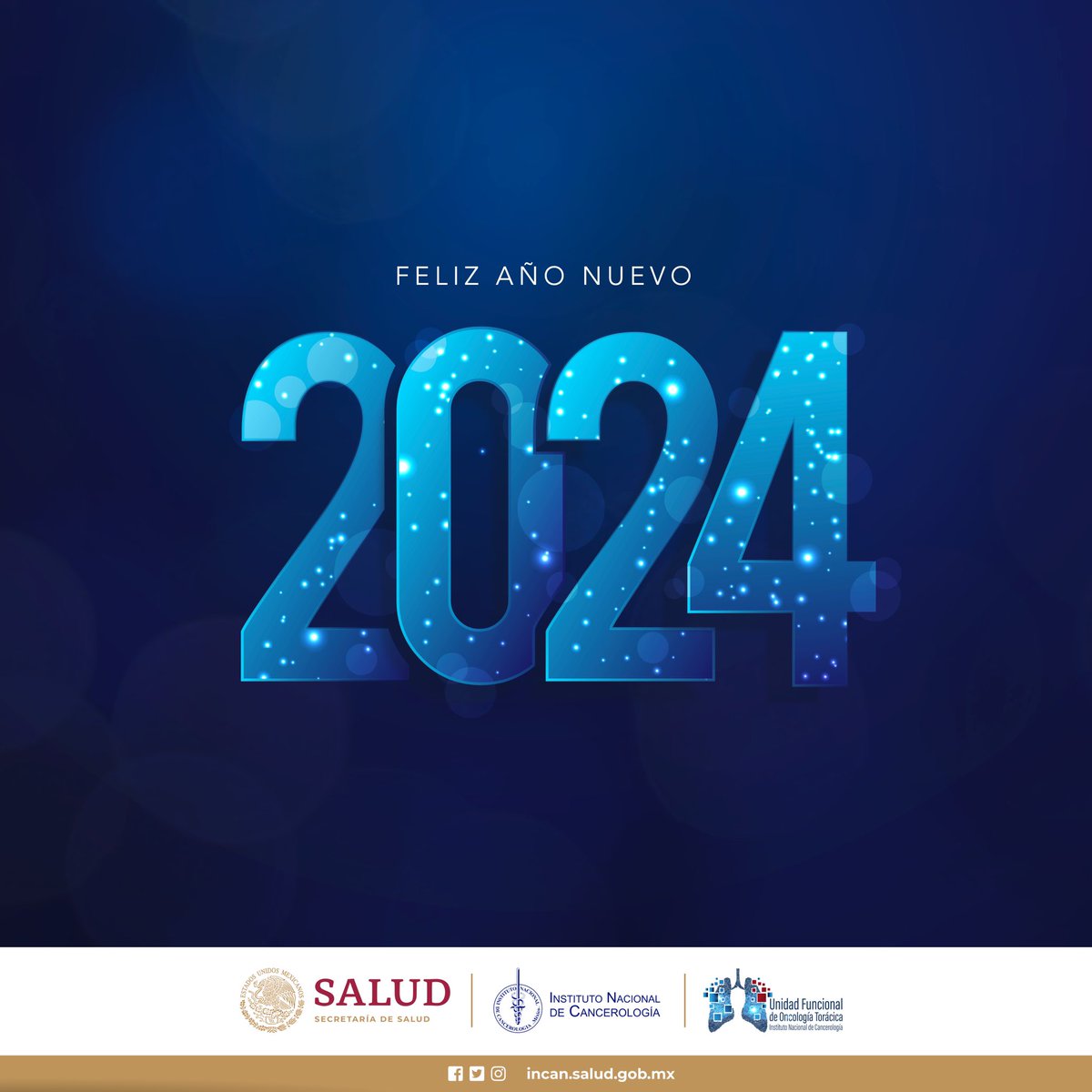 Por un 2024 lleno de nuevas experiencias, donde pacientes, sus familias y el equipo de la Unidad Funcional de Oncología Torácica podamos seguir caminando de la mano. ¡Feliz año nuevo!