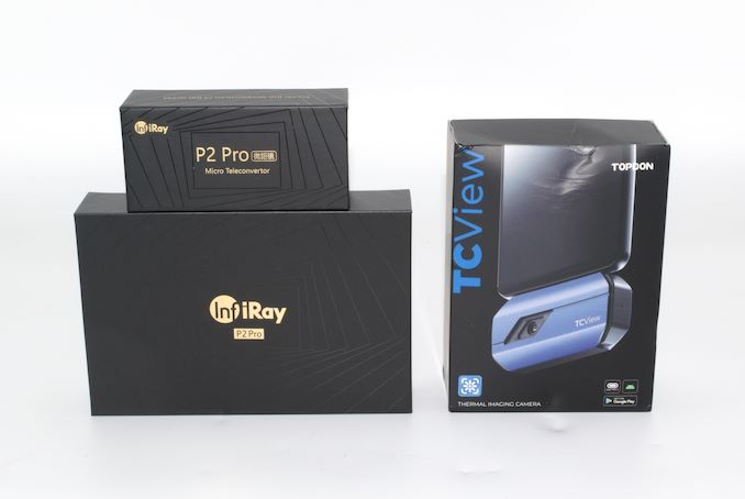 #ThermalCamera review: InfiRay P2 Pro vs TOPDON TC001. Both have 256x192 resolution, Type-C interface, and 25 Hz video.