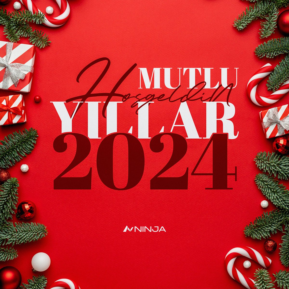 NinjaCompanyGG's tweet photo. 2024'te sağlık, mutluluk ve başarı dolu günler sizinle olsun! 

Yeni yılınız kutlu olsun! 🥳 

#MutluYıllar #HappyNewYear https://t.co/pDSwkTZRlF