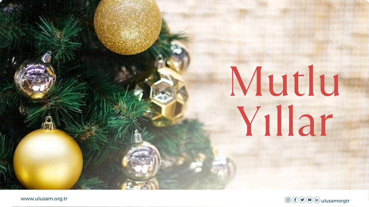ulusamorgtr's tweet photo. Herkese sağlıklı ve mutlu bir yıl dileriz.

#HappyNewYear #Yılbaşı https://t.co/xjrB8LcEkJ