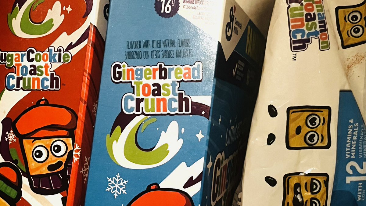 RenaTerror's tweet photo. What kind of grown man goes to the store and buys 3 different flavors of Cinnamon Toast Crunch? https://t.co/XijpGLmsOB
