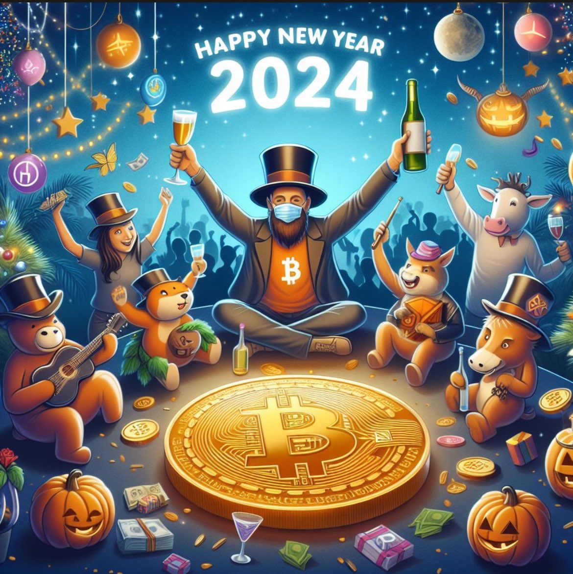 AbKrypto8000's tweet image. Happy New Year everyone 👀