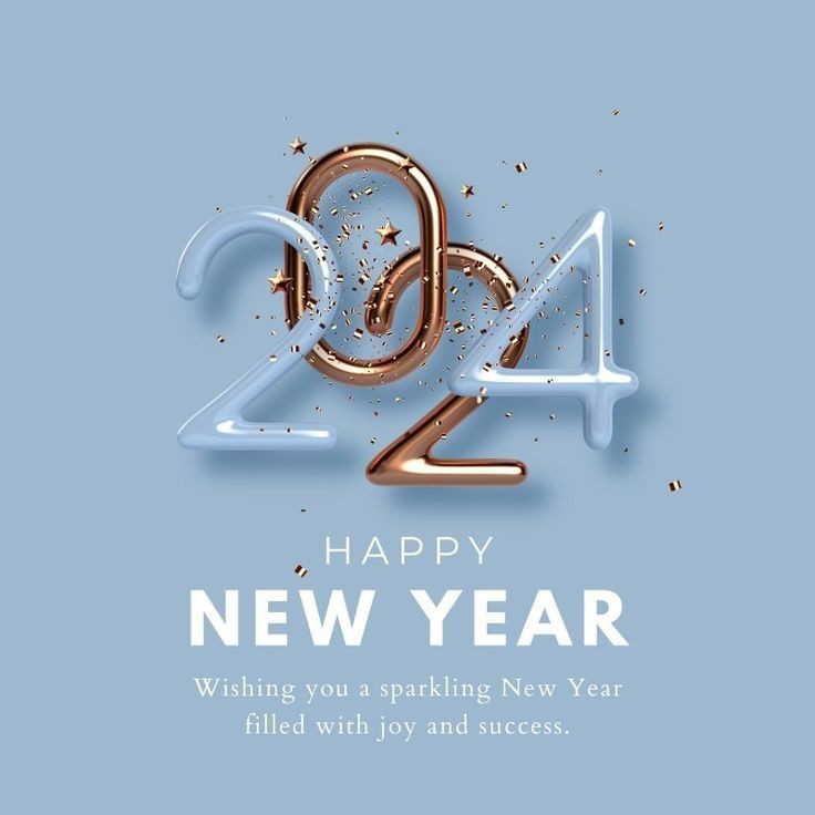 May this year bring new happiness, new goals, new achievements and a lot of new inspirations on your life. Wishing you a year fully loaded with happiness. #HappyNewYear2024 #Newyear