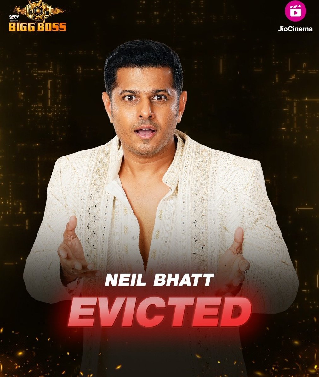 The journey of Neil Bhatt in Biggboss House is Ended here ! . . #NeilBhatt #biggboss #biggboss17 #bb17 #bb17update #biggboss17contestants