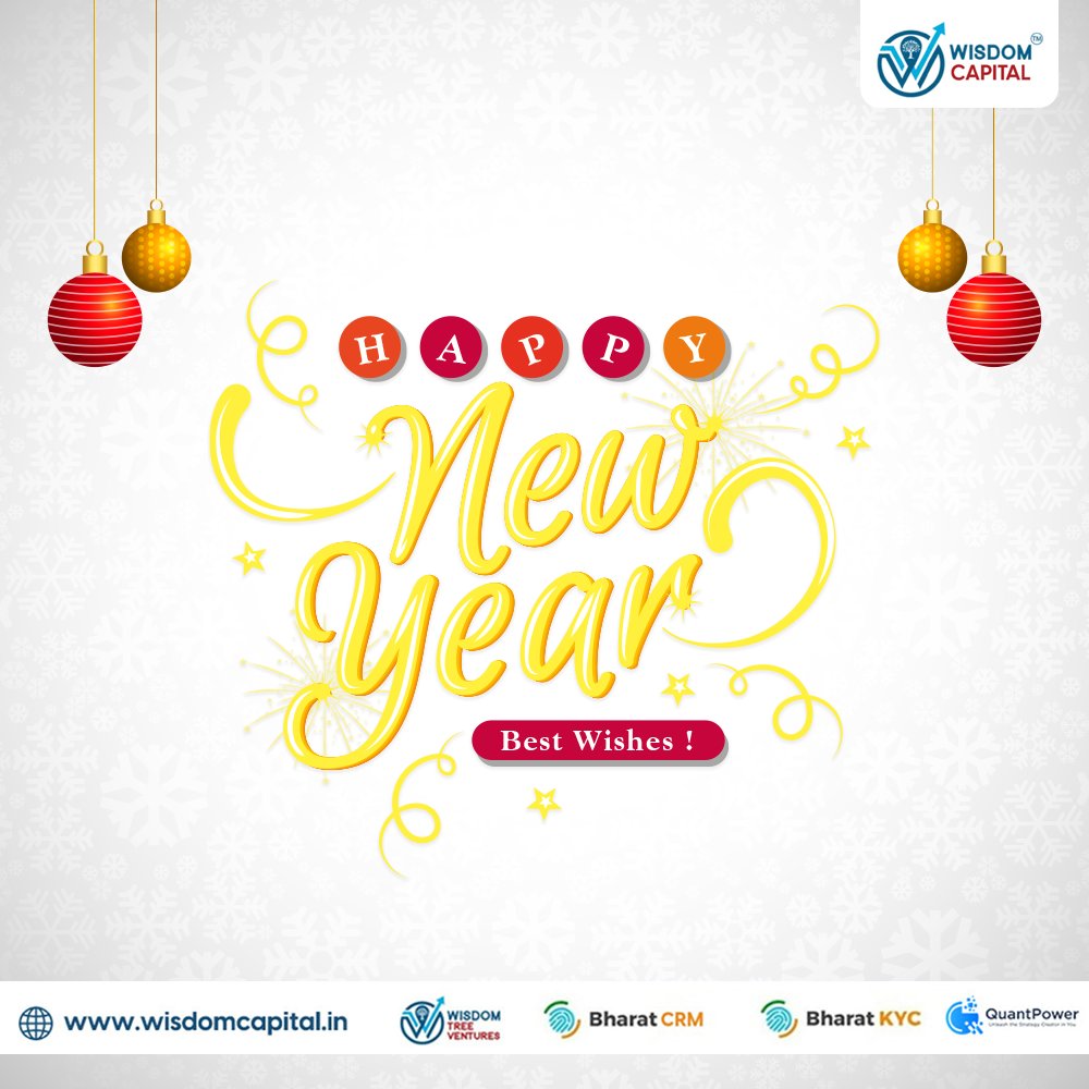 Wishing you a prosperous New Year filled with financial success and wise investments. May your journey with Wisdom Capital be a path to wealth and abundance. Cheers to 2024!
