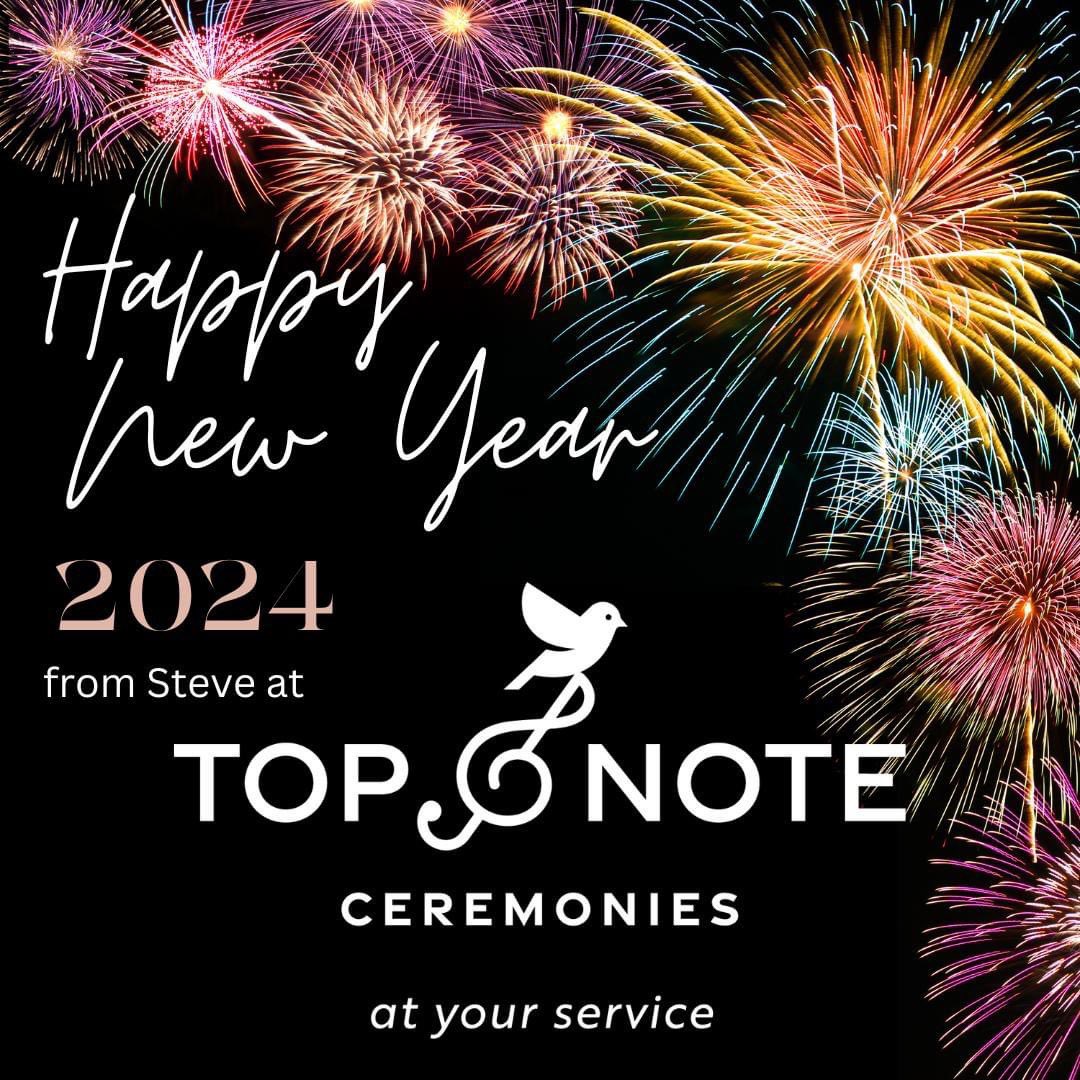 Happy New Year from Steve at Top Note Ceremonies.

#shropshirecelebrant #cheshirewedding #staffordshirewedding #shropshirewedding #telfordcelebrant #happynewyear #celebrant #weddingpianist #weddingtrumpeter #renewalofvows #adoptionwelcoming #namingceremony #stevepritchardjones