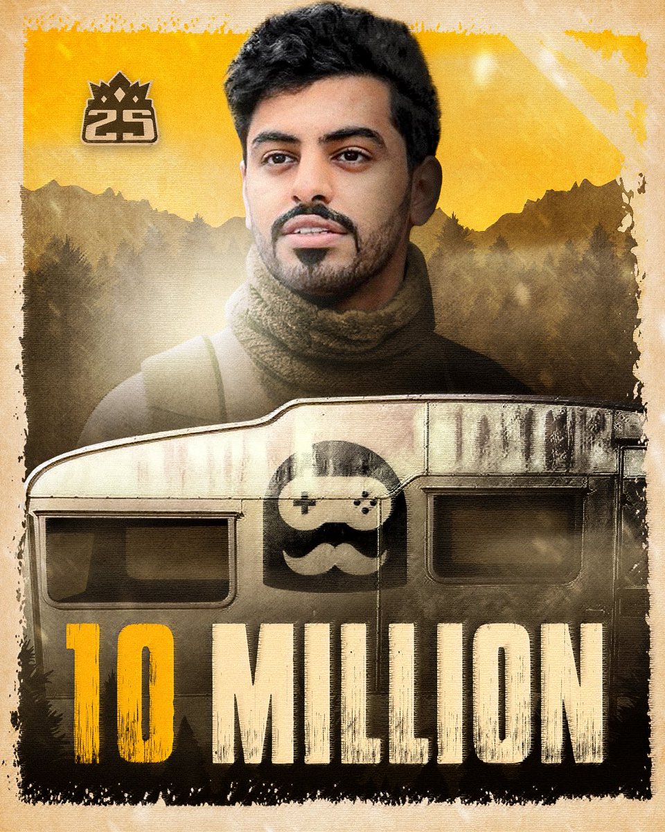 بسم الله الرحمن الرحيم
بعد تعب و جهد و إرهاق و مشاكل و برد 😂
جبت العشره مليون مشترك 

الجملة الي حطيتها براسي
*أحلامك تبقى أحلام، ولكن اذا تبغى تحويلها إلى حقيقة عليك بالعمل الجاد في الحياة، وذلك هو مفتاح النجاح إليك 
دك على تحقيق أحلامك الكبيرة دك و تتحقق*

حطيت الجمله ذي في