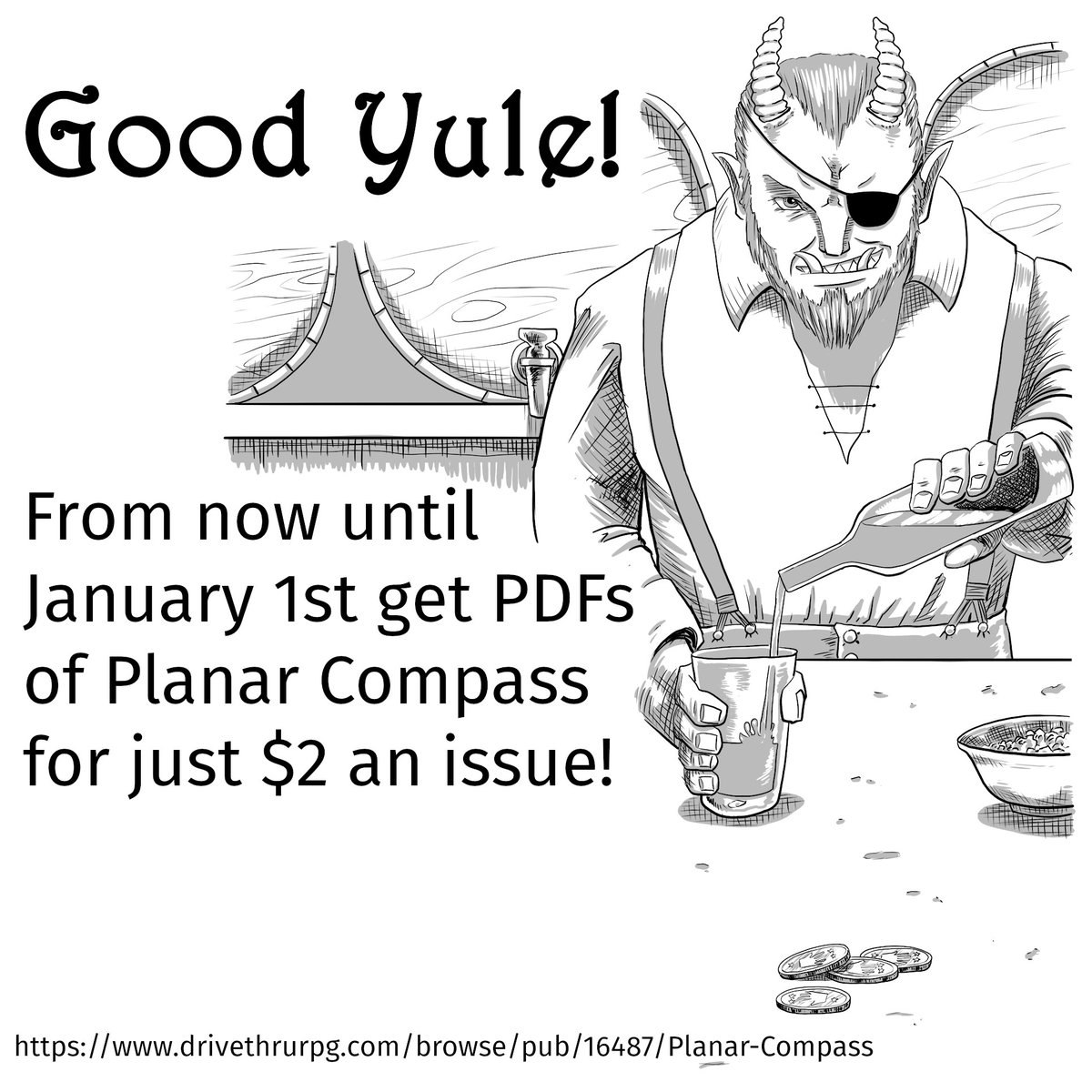 PlanarCompass's tweet photo. Happy New Year! Today is the last day to get PDFs of all 3 issues for just $2 each!

See you in 2024!

🎇🎉🌌🏴‍☠️🧙‍♂️

https://t.co/xU3BSe7N35 https://t.co/UMyzUxeygQ