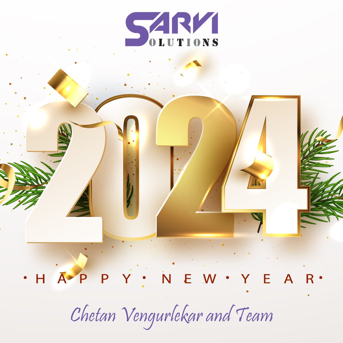 SarviSolutions's tweet photo. Wish you a happy and a prosperous year ahead 😇🥳 https://t.co/aOjxhpXhXX