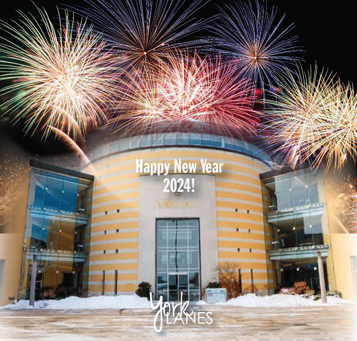 For the wonderful  year that was and the anticipation of the great things 2024 will bring, we’d like to wish you and your families a very happy, healthy New Year. Thanks for letting us be part of your journey here at York. 

York Lanes will be closed on January 1st, 2024.