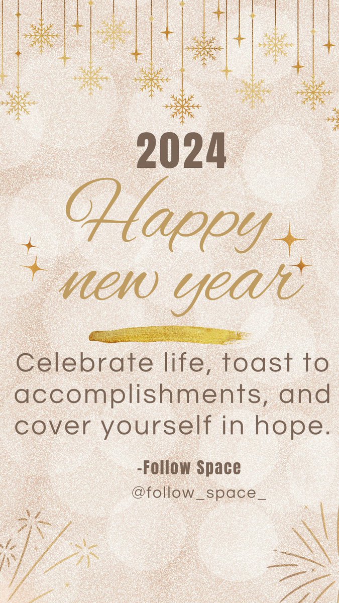 follow_space_'s tweet photo. Happy New Year to all my 𝕏 friends! https://t.co/MkrVQHdv4W