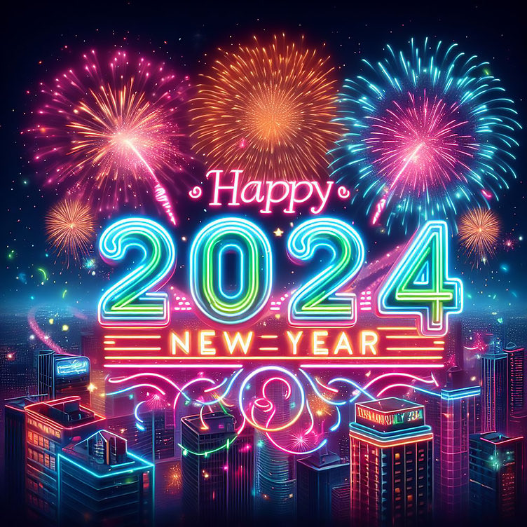 Lazy Happy New Year. Use this prompt to generate my best wishes for you. Write a heartfelt and inspiring New Year's message that not only conveys your best wishes and hopes for a prosperous and joyful year ahead but also encourages to set meaningful goals and pursue them
