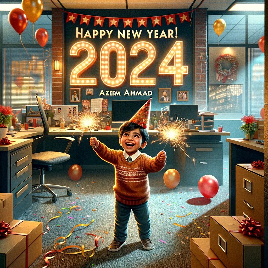 May 2024 bring you success, happiness, and memorable adventures. Let's create amazing memories and cherish every moment together. Wishing you a fantastic year ahead! 🥳🌟

 #happynewyear2024wishes #happynewyear2024 #azeemahmad