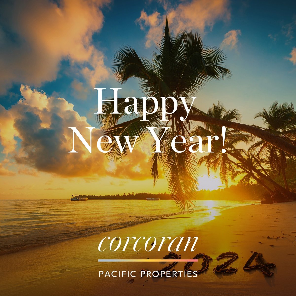 corcoranpacific's tweet photo. 🎉🌴 From our 'ohana to yours, we wish you a Happy New Year filled with good health, happiness, and prosperity in 2024! Let's make new memories and achieve great things together in 2024.  🏡🥂 https://t.co/mYmR8jy6iA