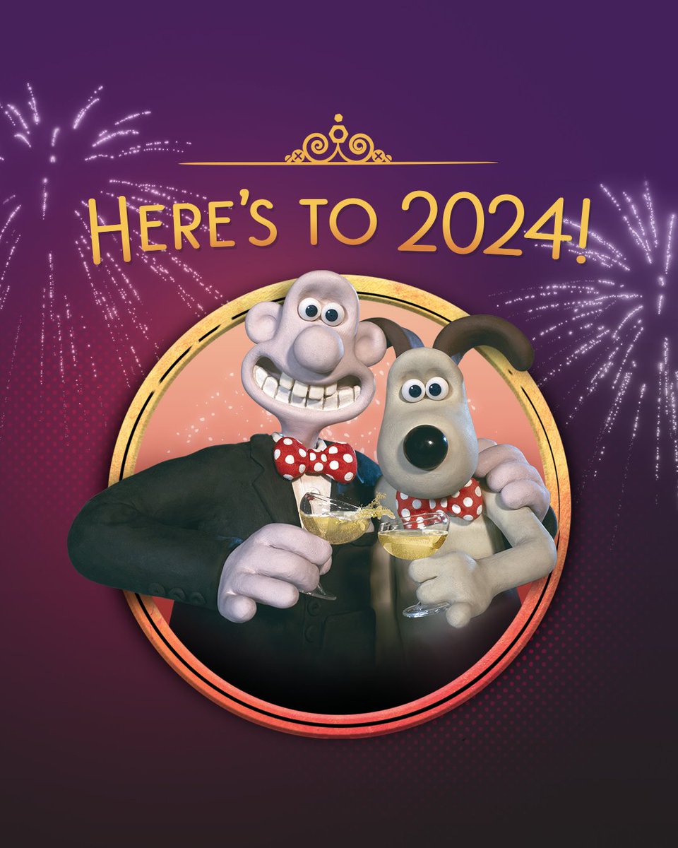 Wishing you all a very Happy New Year! 🎉 From all of us here at Build Your Own #WallaceandGromit #happynewyear2024 #newyearcelebration