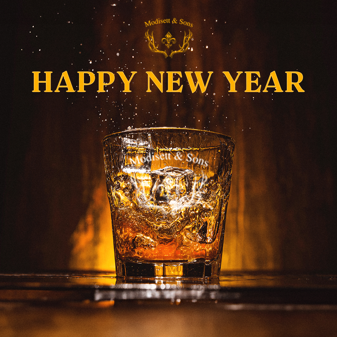 Cheers to new beginnings! Wishing you a Happy New Year from Modisett & Sons. As you raise your glass, may each taste usher in a year filled with joy, success, and the promise of unforgettable adventures.