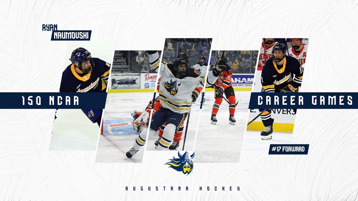 AugieMHockey's tweet photo. Career milestone on tap tonight. Ryan Naumovski will skate in his 150th career NCAA game! 

#WeHoldThePen | #BuildingChampions https://t.co/izkWdKz58M