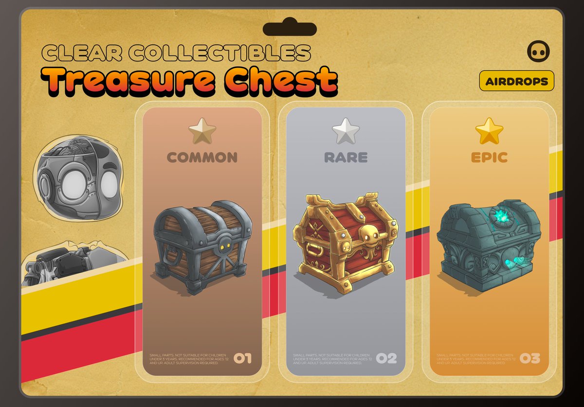 ClearCollectNFT's tweet photo. Check your wallets!

Keep your treasures safe, they will come in handy with Season 2! https://t.co/SPwaS7o0ds