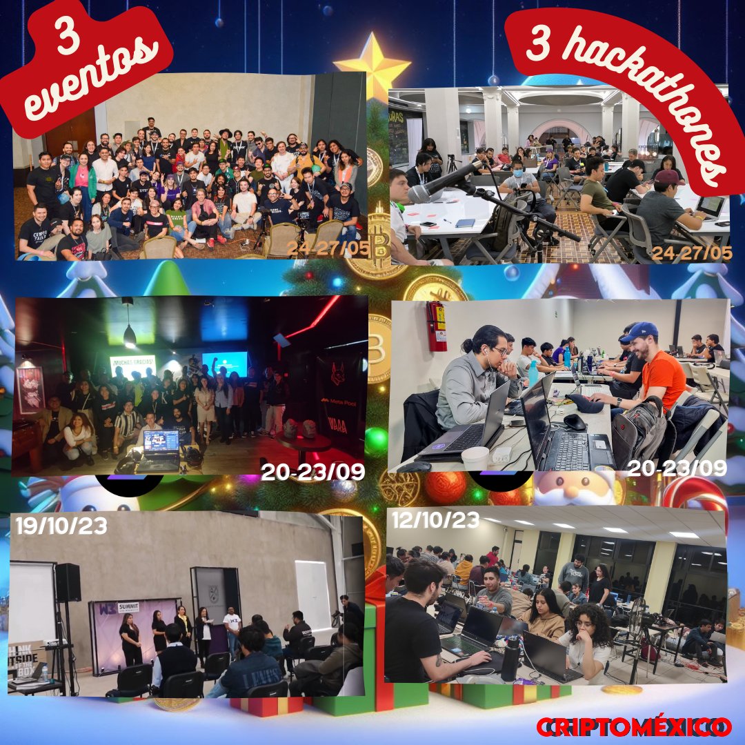 CriptoMéxico: HUB Hispano Blockchain / Educación tweet media