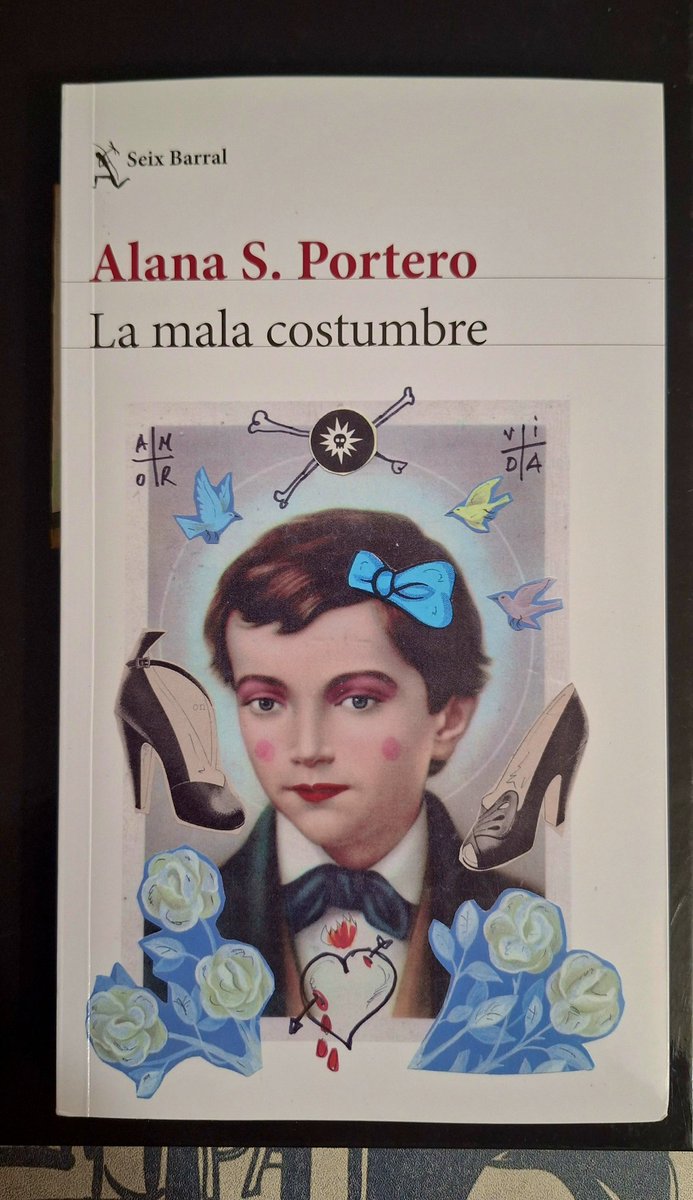 - La mala costumbre de Alana S. Portero: la vida de una adolescente trans en Madrid de los 80. Excelente y conmovedora. De lo mejor que leí en el año.
 #LaMalaCostumbre #AlanaSPortero #Libros #Literatura #RecomiendoLeer