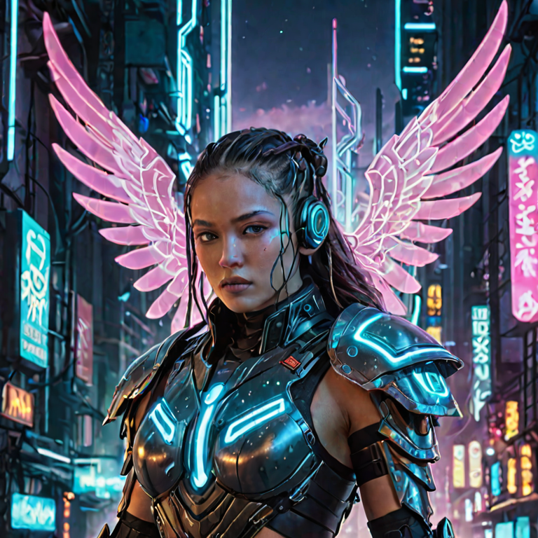 d_AI_ly_'s tweet photo. Model: RealVisXL V3.0
Focal point: Portrait
Image style: Futurism (Fantasy)
#AI #AiArt #FuturisticFantasy #HighTechArmor #CyberpunkCity #EtherealArt #GlowingRunes #DigitalWings #NeonAesthetic https://t.co/6TDiFkMFT2